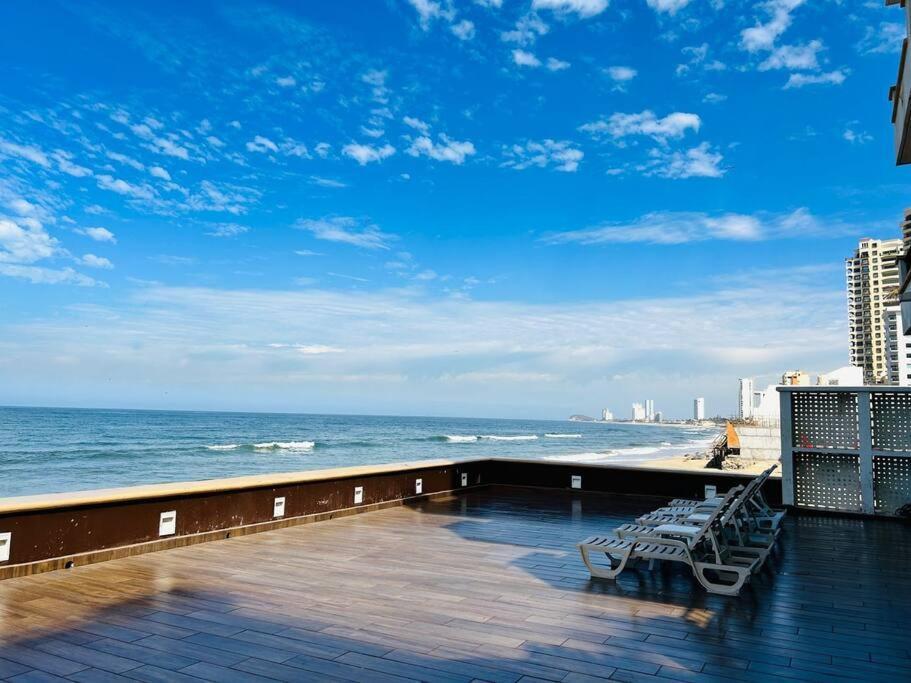 Depa Frente A La Playa By G P S Rentas Apartment Масатлан Екстериор снимка