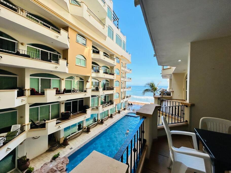 Depa Frente A La Playa By G P S Rentas Apartment Масатлан Екстериор снимка